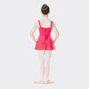 Studio 7 Dancewear Premium Wrap Ballet Skirt in Red – Girls Back View