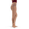 Capezio Seamless Hold and Stretch Soft Footed Tights Adults