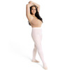 Capezio Ultra Soft Transition seamless dance tights for adults in ballet pink