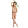 Capezio Ultra Soft Transition seamless dance tights for adults in suntan