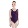 Energetiks Charlotte Ballet & Dance Leotard Children's Sizes in Aubergine, dancer front