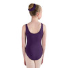 Energetiks Charlotte Ballet & Dance Leotard Children's Sizes in Aubergine, dancer back