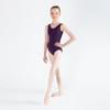 Energetiks Charlotte Ballet & Dance Leotard Children's Sizes in Aubergine, dancer front