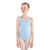 Energetiks Charlotte Ballet & Dance Leotard Children's Sizes in Baby Blue, dancer front