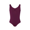 Energetiks Charlotte Ballet & Dance Leotard Children's Sizes in Burgundy, front view