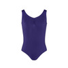 Energetiks Charlotte Ballet & Dance Leotard Children's Sizes in Deep Purple, front view