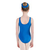 Energetiks Charlotte Ballet & Dance Leotard Children's Sizes in Electric Blue, dancer back view