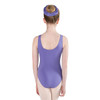 Energetiks Charlotte Ballet & Dance Leotard Children's Sizes in Jacaranda, dancer back view