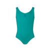 Energetiks Charlotte Ballet & Dance Leotard Children's Sizes in Green, front view