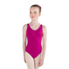 Energetiks Charlotte Ballet & Dance Leotard Children's Sizes in Mulberry, dancer front view