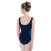 Energetiks Charlotte Ballet & Dance Leotard Children's Sizes in Navy, dancer back view