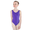 Energetiks Charlotte Ballet & Dance Leotard Children's Sizes in Party Purple, dancer front view