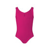 Energetiks Charlotte Ballet & Dance Leotard Children's Sizes in Punk Pink, front view