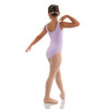 Energetiks Emery Scoop Neck High Back Leotard Children's Sizes (CL01) in Lilac