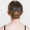 Studio 7 Dancewear Satin Hair Bows Built-In Plastic Comb