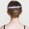 Studio 7 Dancewear Satin Hair Bows Built-In Plastic Comb in jacaranda