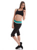 Energetiks Double Cross Crop Top Ladies Dancewear