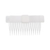 Energetiks Velvet Hair Bow with Comb for Dance & Performance in White