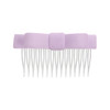 Energetiks Velvet Hair Bow with Comb for Dance & Performance in Lilac
