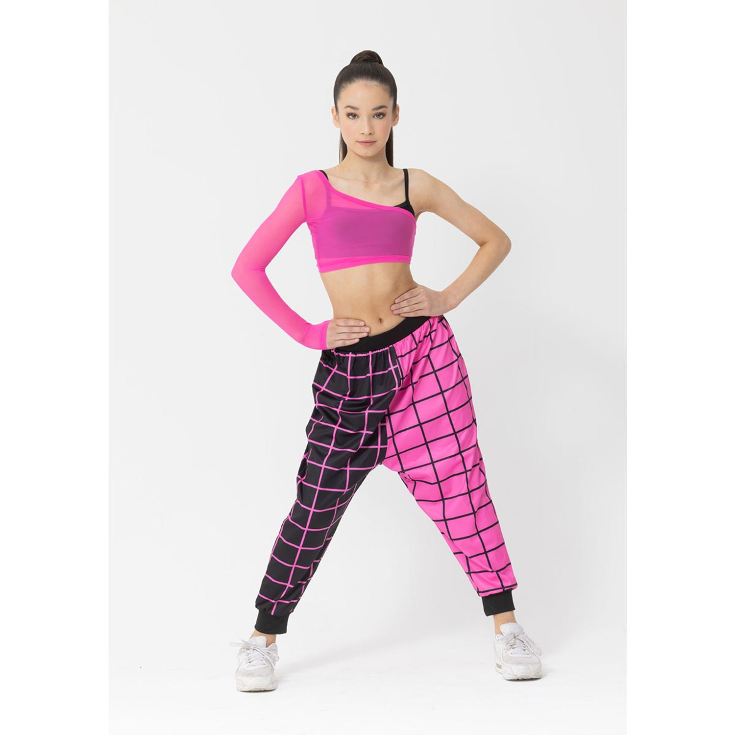 Studio 7 Dancewear Geo Print Harem Hiphop Pants Adult Sizes