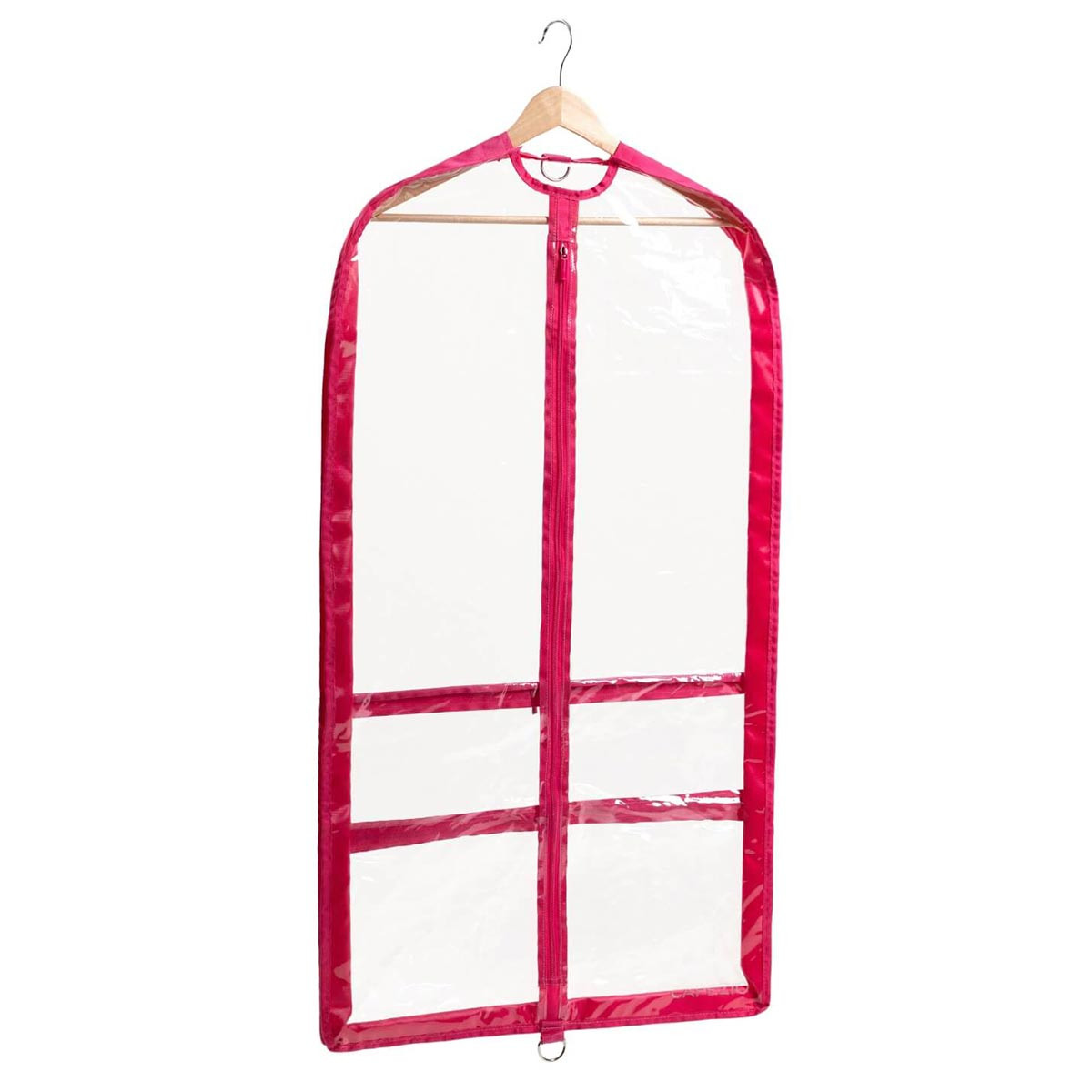 Capezio On The Go Garment Bag Expandable Gusset Clear