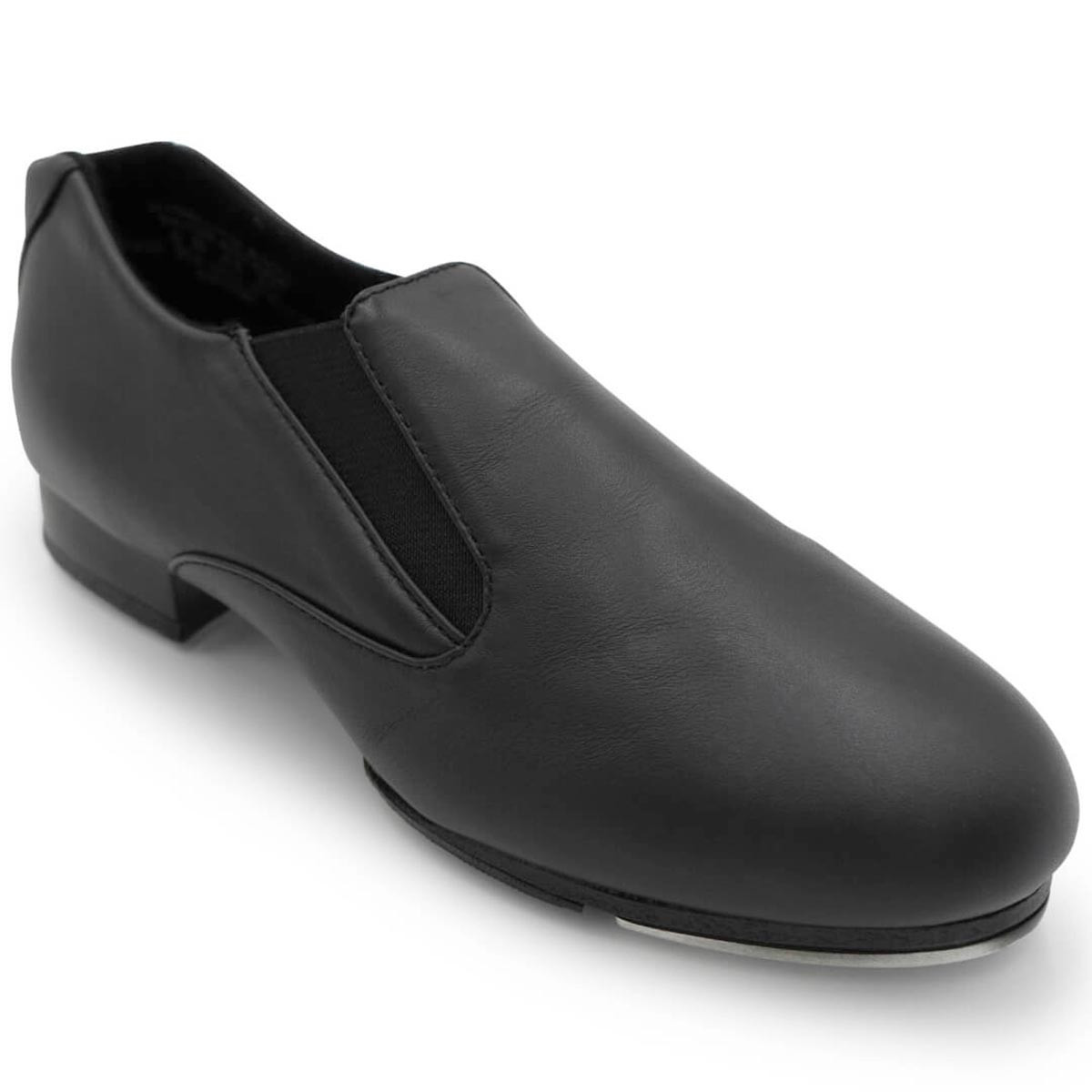 Capezio Riff Slip On Leather Tap Shoes Split Sole Adult Size