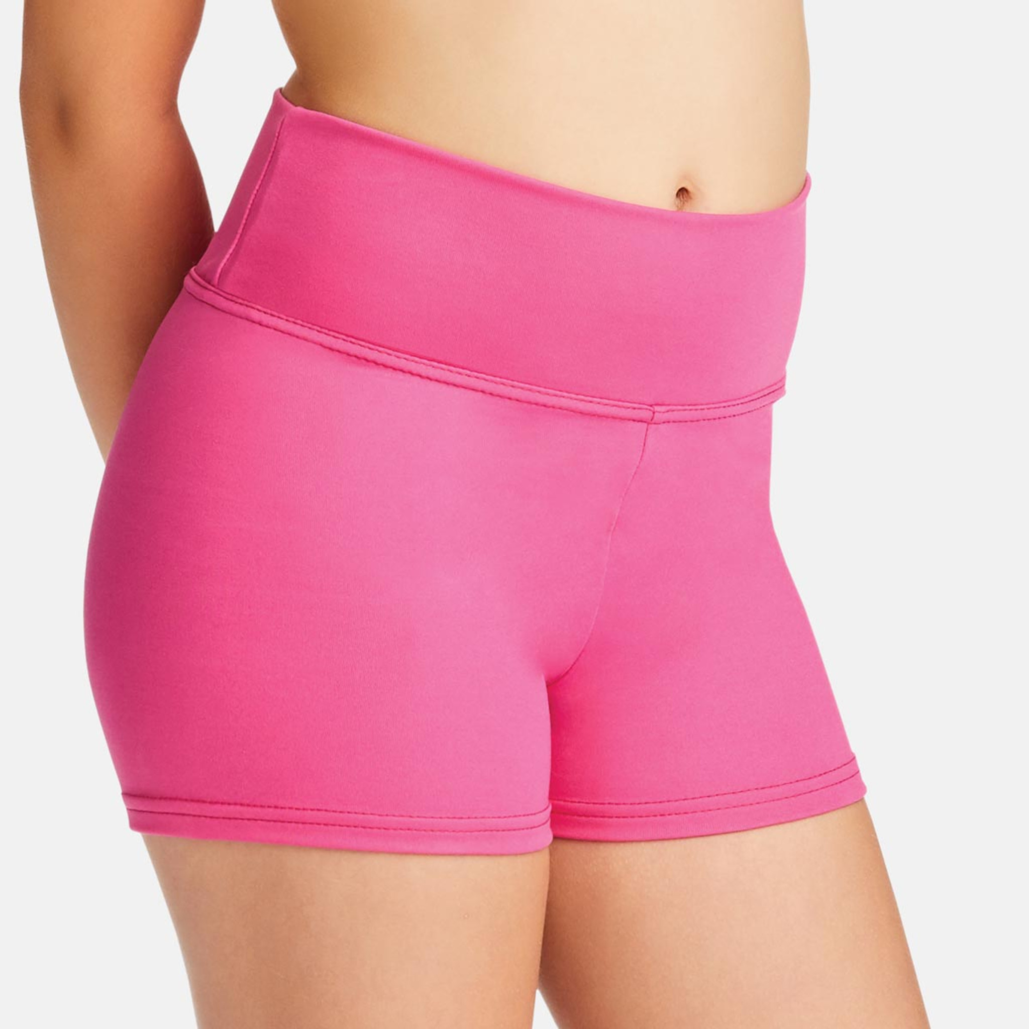 Capezio Team Basics Gusset Shorts - Girls High Waist Shorts - DANCE DIRECT®