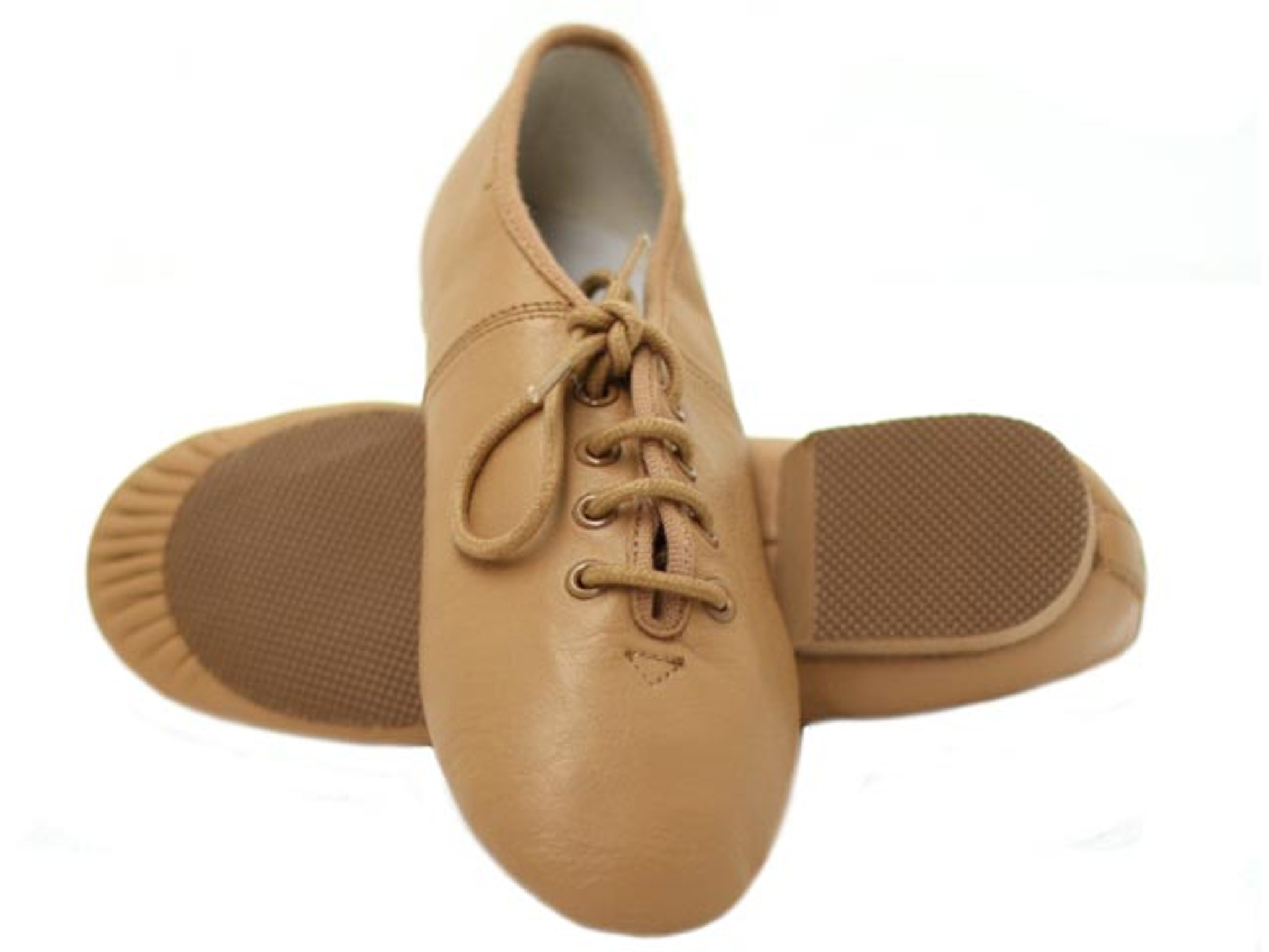Dance Direct Jazz Shoes Split Sole Lace Up Leather DANCE Dance Direct Jazz Shoes Split Sole Lace Up Leather DANCE