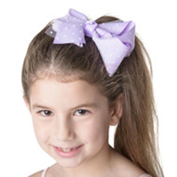 Studio 7 Dancewear Spotty Bow Clip 