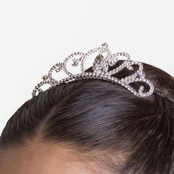 Studio 7 Dancewear The Beatrice Tiara Hairpiece On Comb