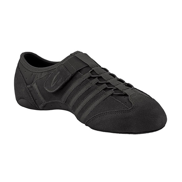 Capezio Jag Black Jazz Shoes Slip-on Split Sole Adult Sizes