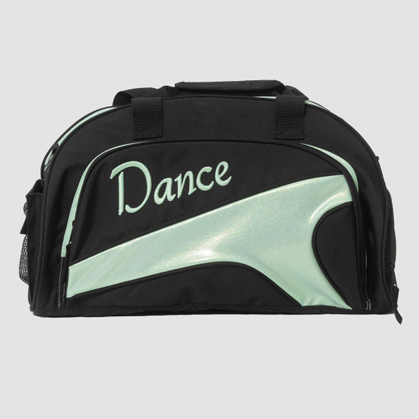 Studio-7-Dancewear-Junior-Duffel-Eco-Friendly-Dance-Bag-Sku-DB05-ECO-Black/Mint