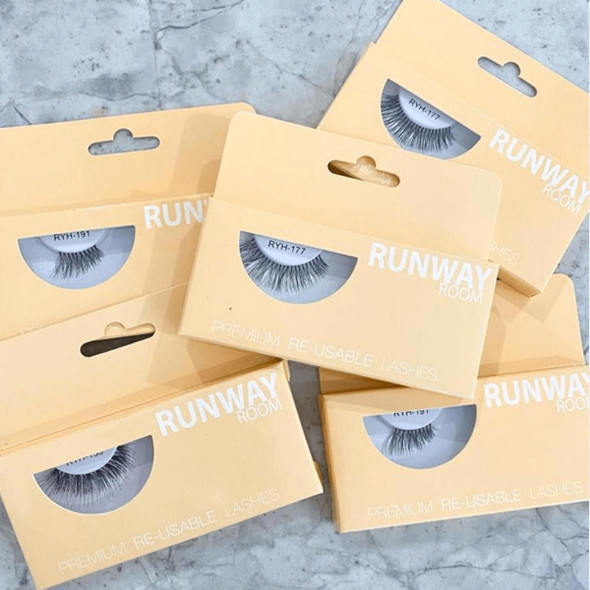 Runway Room Cosmetics Luxe Lashes - Reusable Eyelashes 