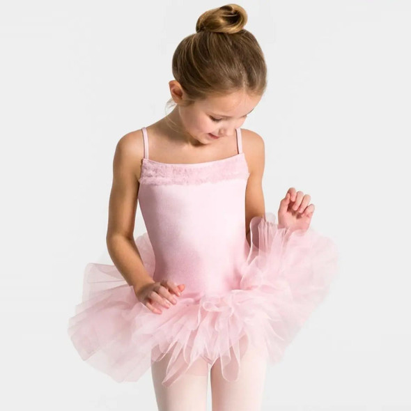 Capezio Ruffle Yoke Classic Ballet Tutu Dress Children Sizes