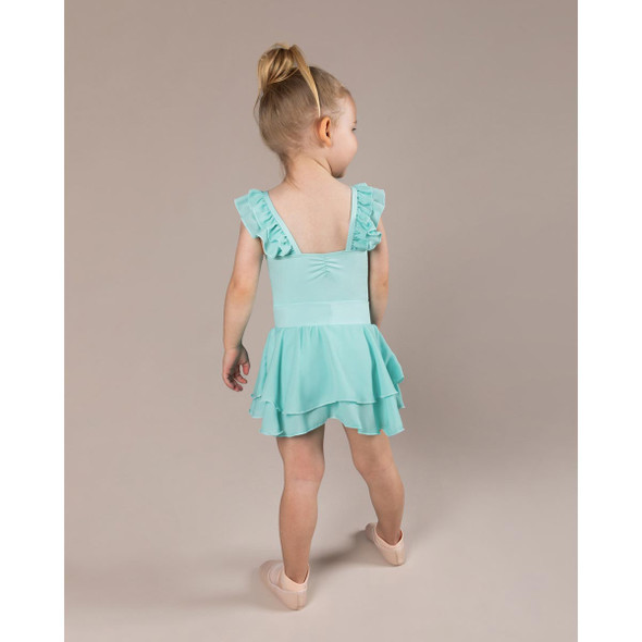 Energetiks Ruby Frill Sleeve Camisole Leotard Children Sizes Energetiks Ruby Frill Sleeve Camisole Leotard Children Sizes