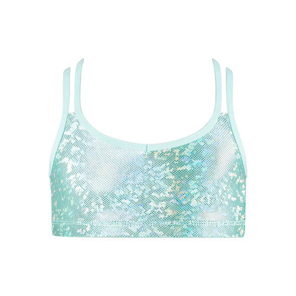 Energetiks Gymnastic Roxy Cross Back Crop Top Children Size Energetiks Gymnastic Roxy Cross Back Crop Top Children Size