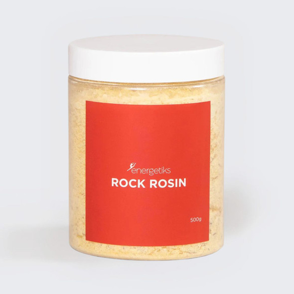 Energetiks Rock Rosin in Clear – Front
