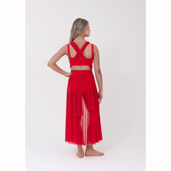 Studio 7 Dancewear Convertible Mesh Overdress Adult Sizes