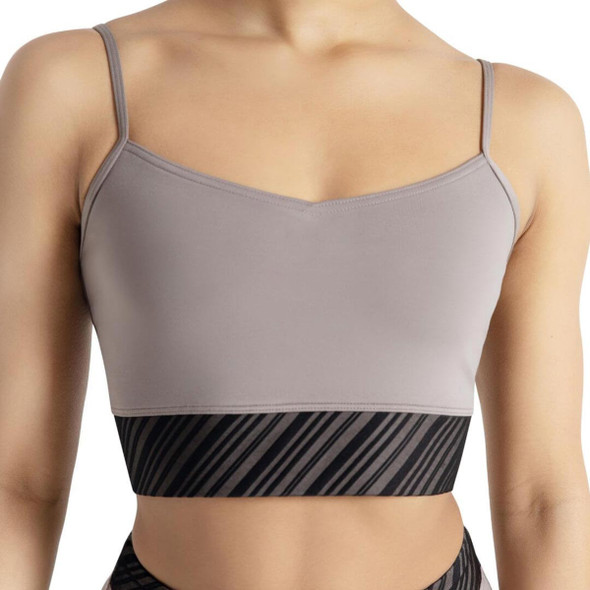 Capezio Metro Moves Toronto Bra Top V Neckline Adult Sizes