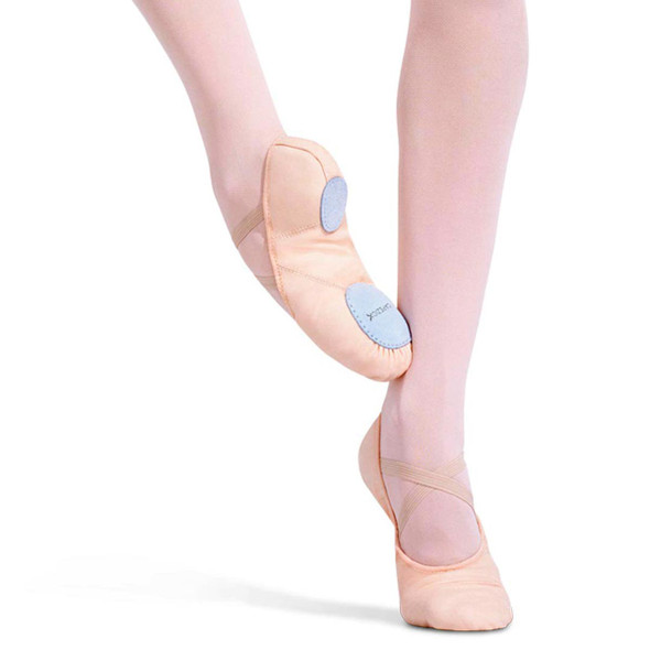 Capezio Canvas Juliet Ballet Shoes Split Sole Adult Sizes