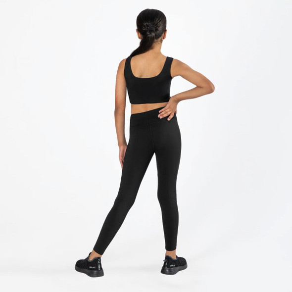 Energetiks Keira High Cut Waist Dance Legging Girls Sizes