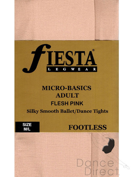 Footless Tights in Flesh Pink
