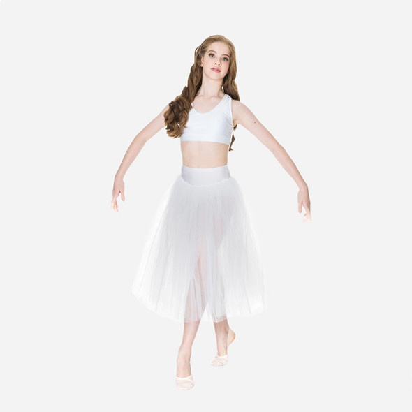 Studio 7 Dancewear Dream Romantic Tutu Skirt & Brief Adults White