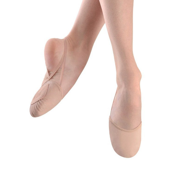 Bloch Pink Leather Eclipse a leather half ballet flat