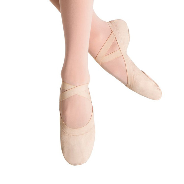 Bloch Pro Elastic Canvas Womens Ballet Flat