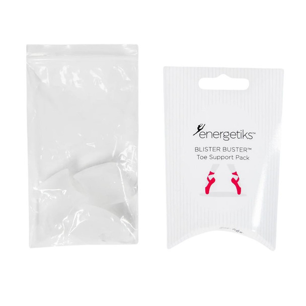Energetiks Toe Support Pack in Clear – Packaging