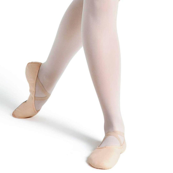 Capezio Canvas Juliet Ballet Shoes Split Sole Children Sizes