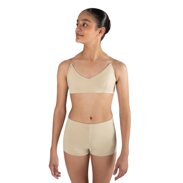 Energetiks Clear Back Bra With Removable Cups Children Sizes