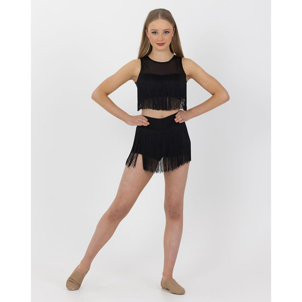 Studio 7 Dancewear Tassel Fringed Shorts Children Sizes