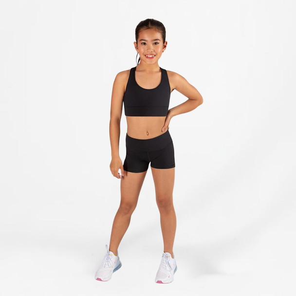 Energetiks Madison Boy Cut Leg Black Short Children Sizes in Black